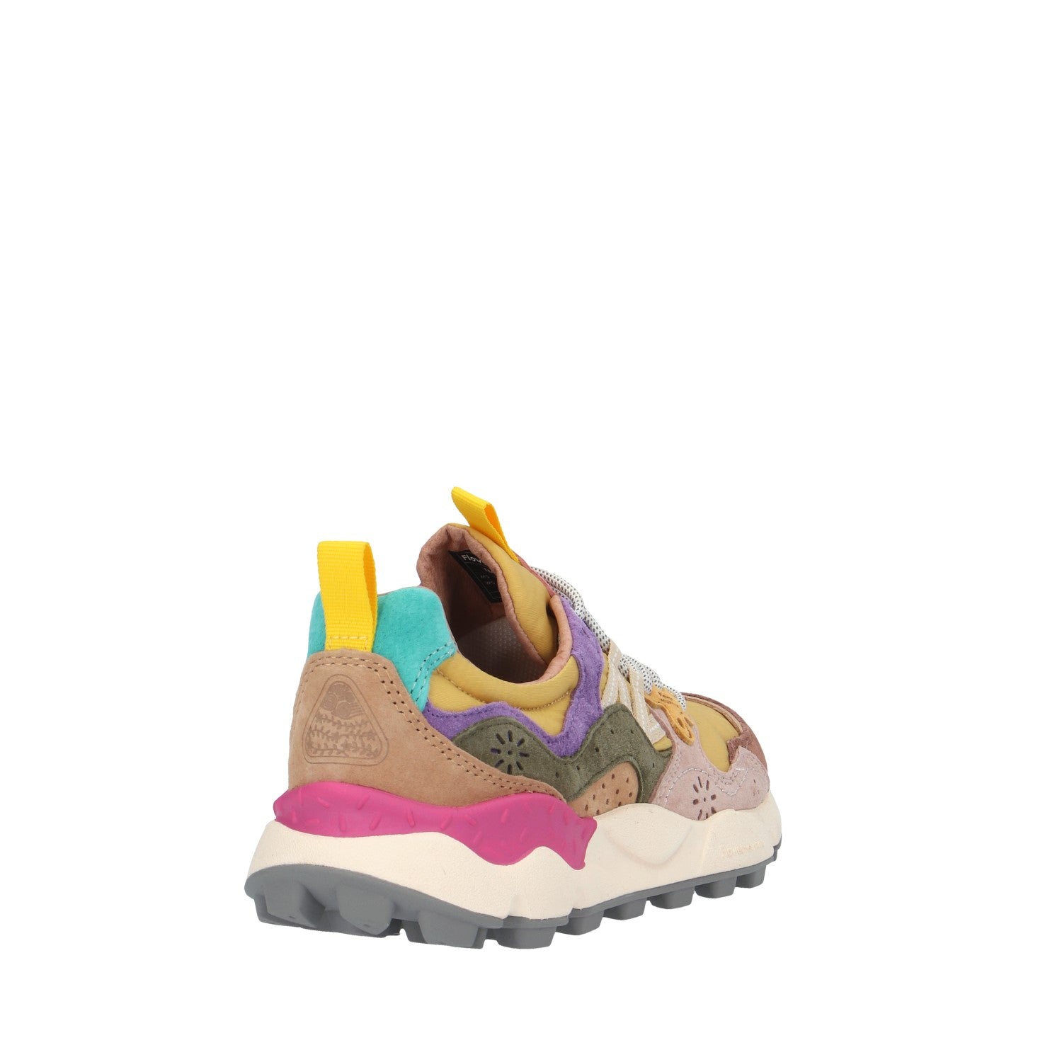 Flower Mountain SNEAKER Marrone/senape