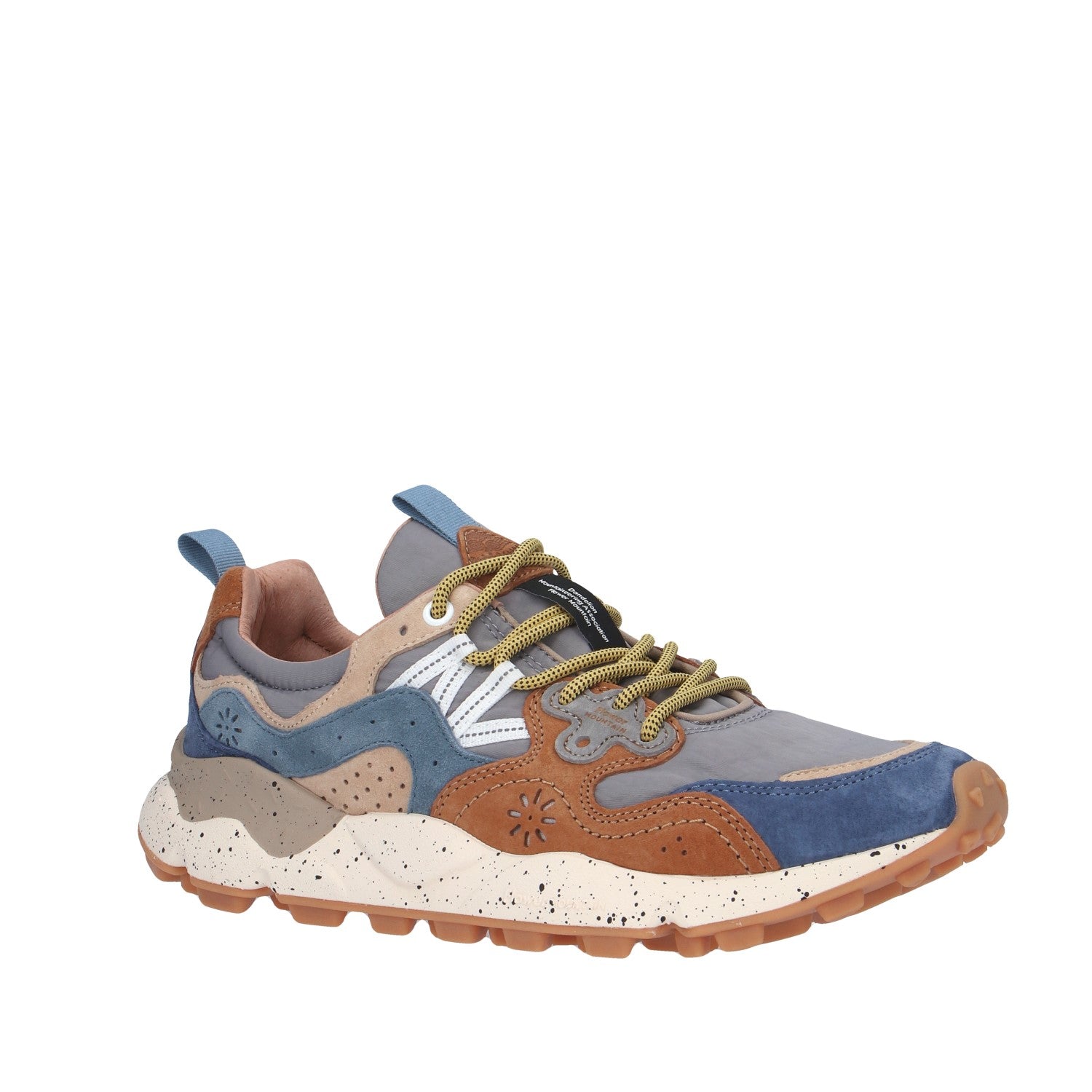 Flower Mountain SNEAKER Marrone/blu