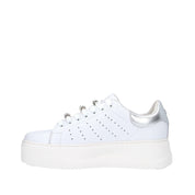 Cult SNEAKER Bianco/argento