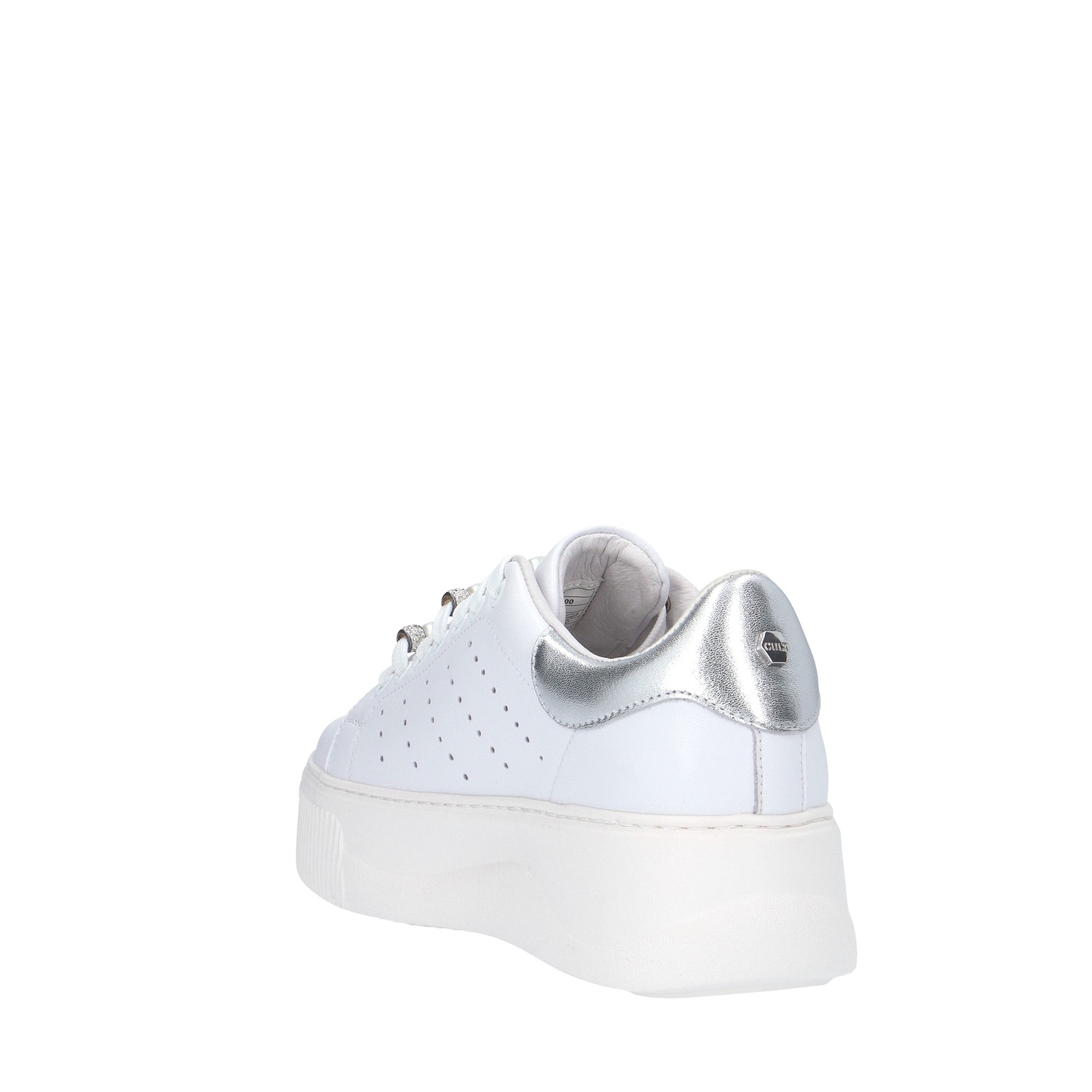 Cult SNEAKER Bianco/argento