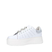 Cult SNEAKER Bianco/argento