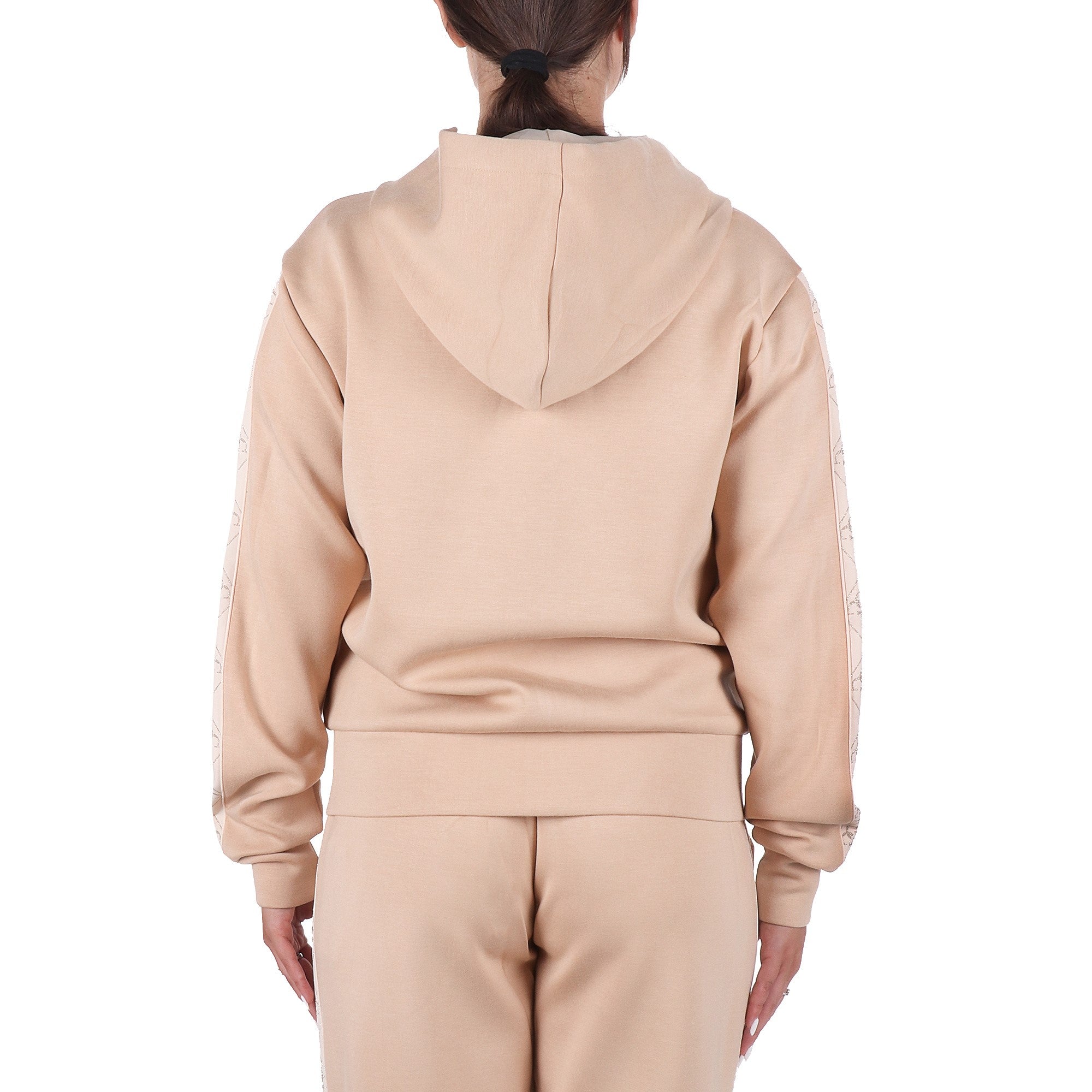 Guess FELPA CON CAPPUCCIO Beige