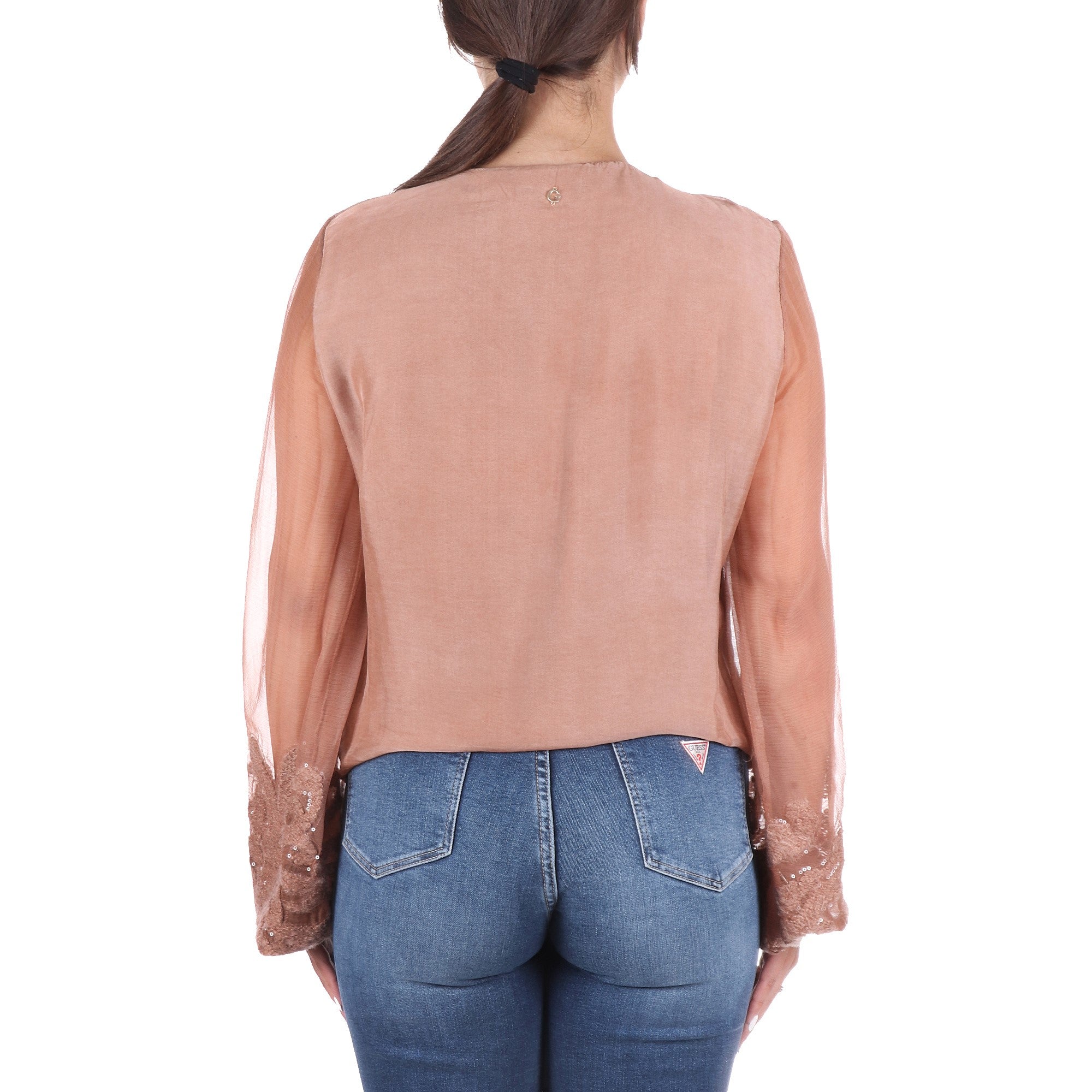 Guess CAMICIA Marrone