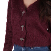 Guess CARDIGAN Bordeaux