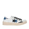 2star SNEAKER Bianco/nero/azzurro