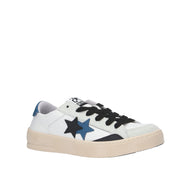 2star SNEAKER Bianco/nero/azzurro