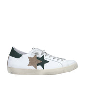 2star SNEAKER Bianco/verde/marrone