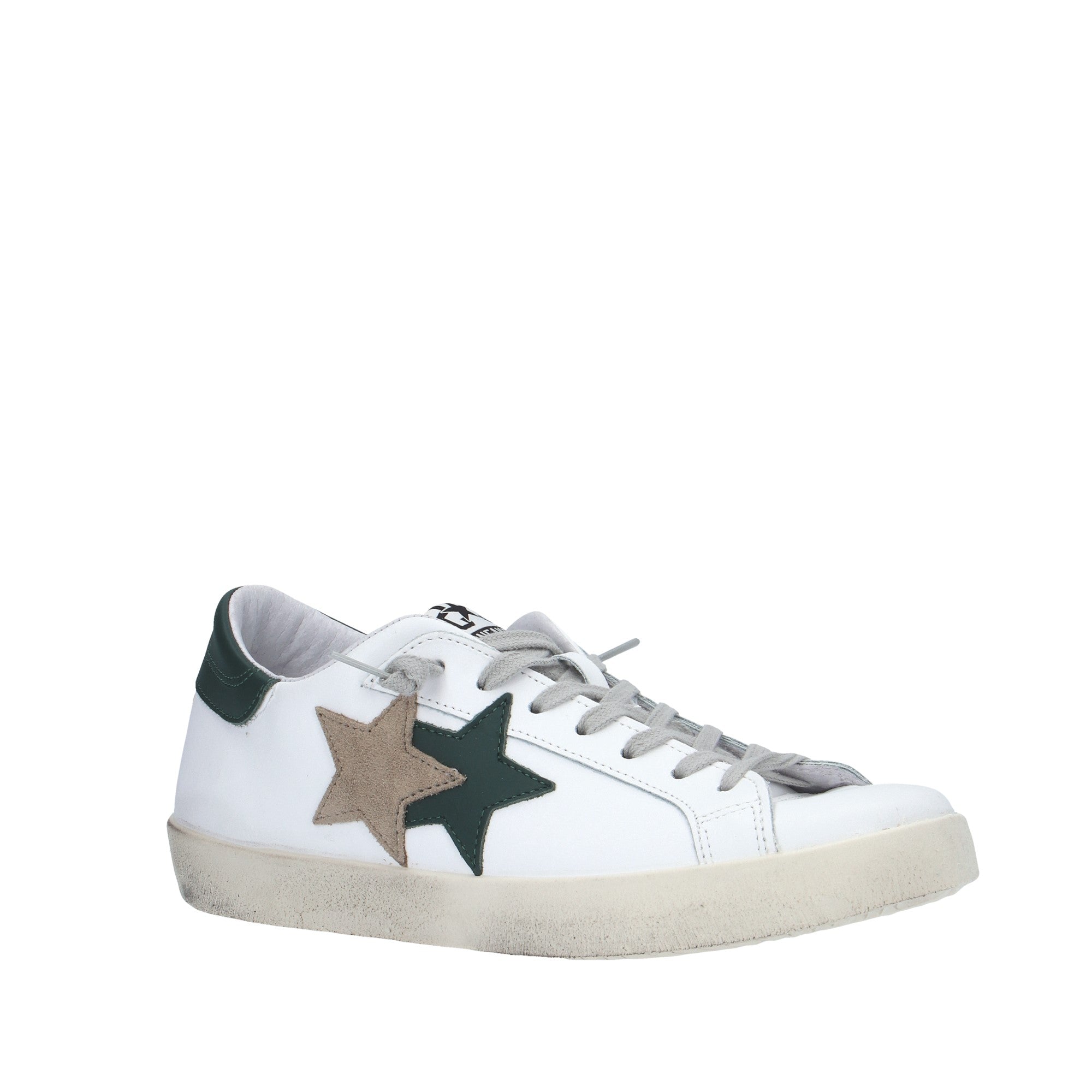 2star SNEAKER Bianco/verde/marrone