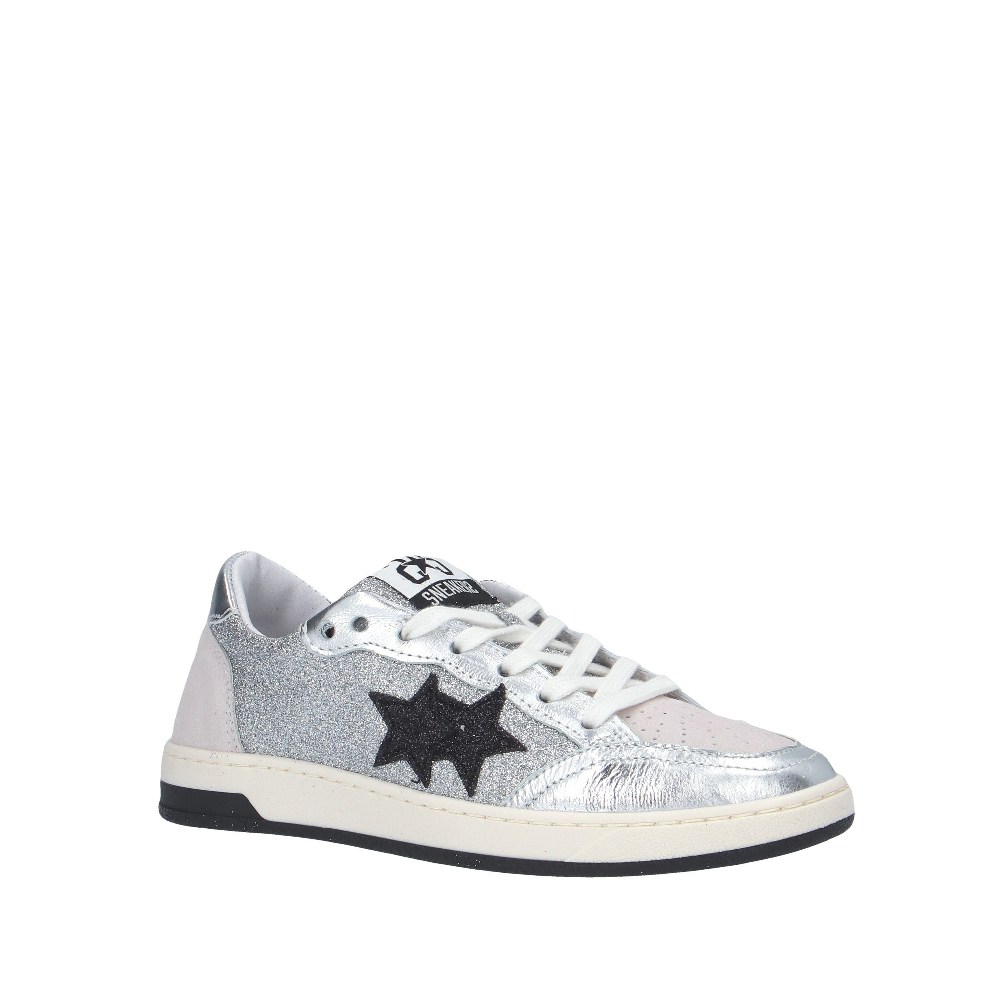 2star SNEAKER Argento/bianco