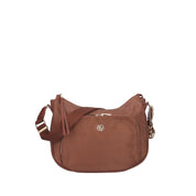 Ynot? BORSA A SPALLA Cuoio