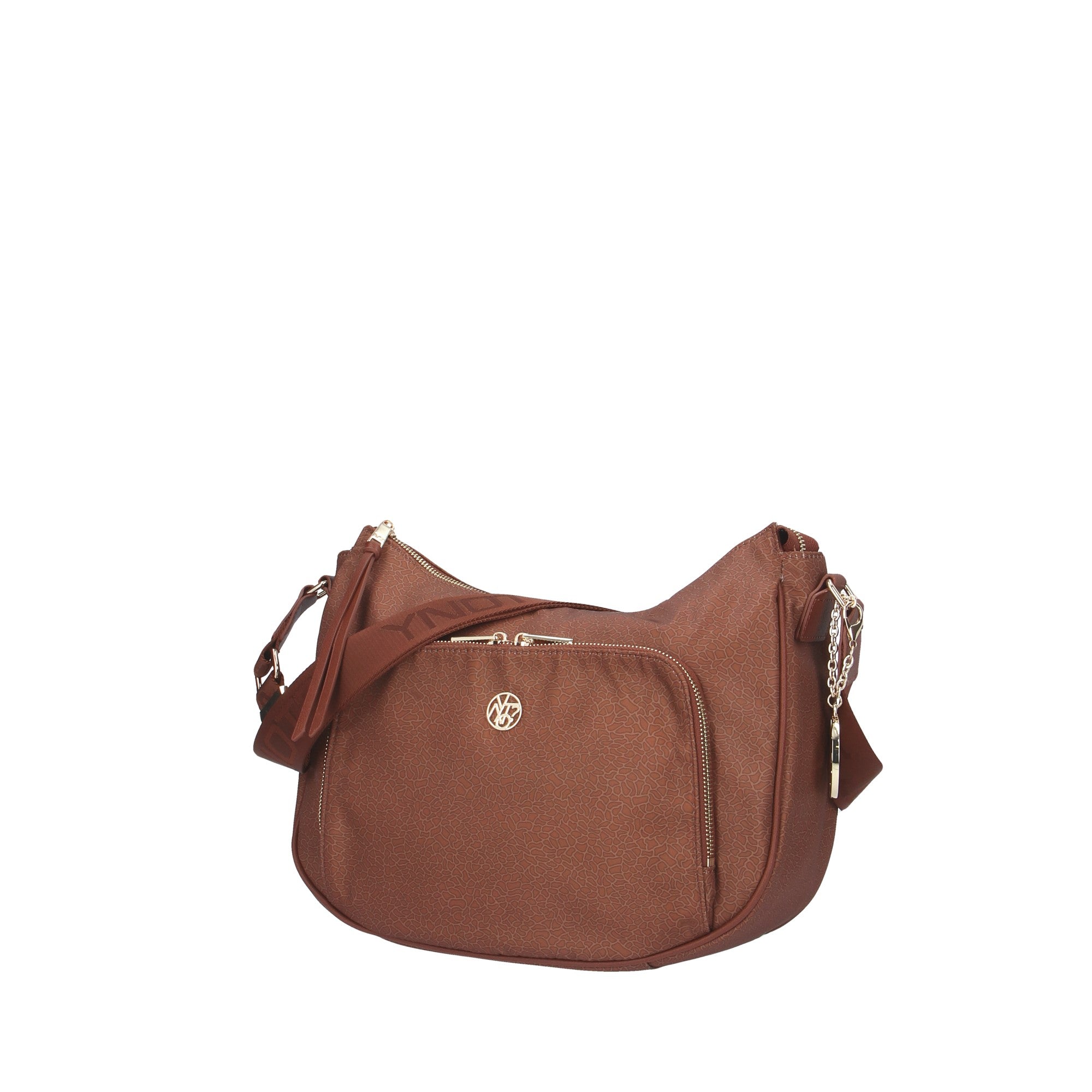 Ynot? BORSA A SPALLA Cuoio