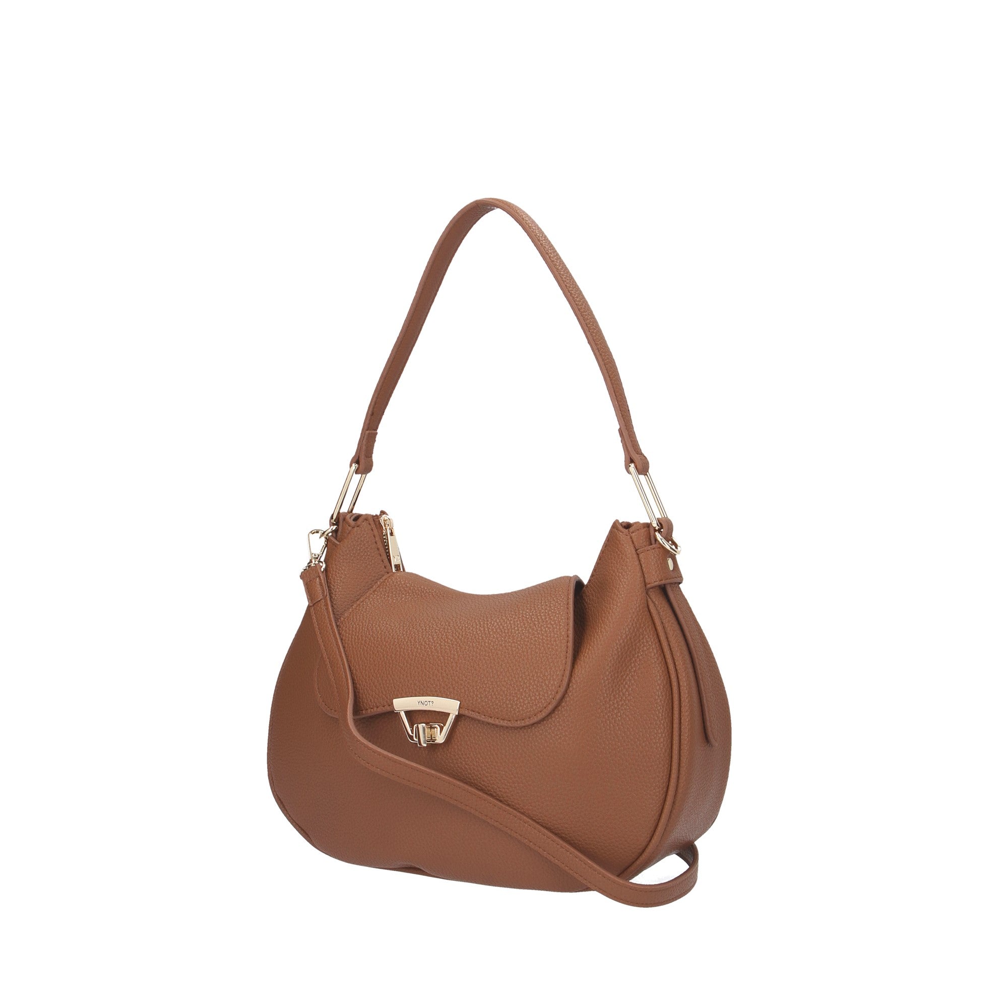 Ynot? BORSA A SPALLA Nocciola