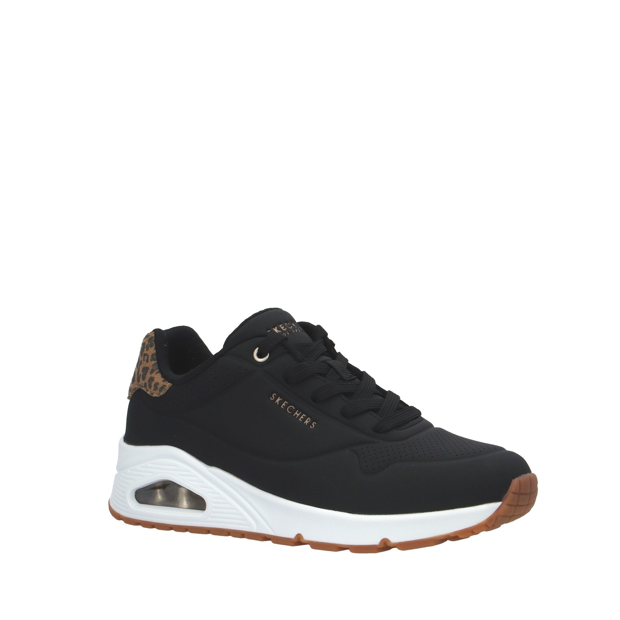 Skechers SNEAKER Nero/leopardato