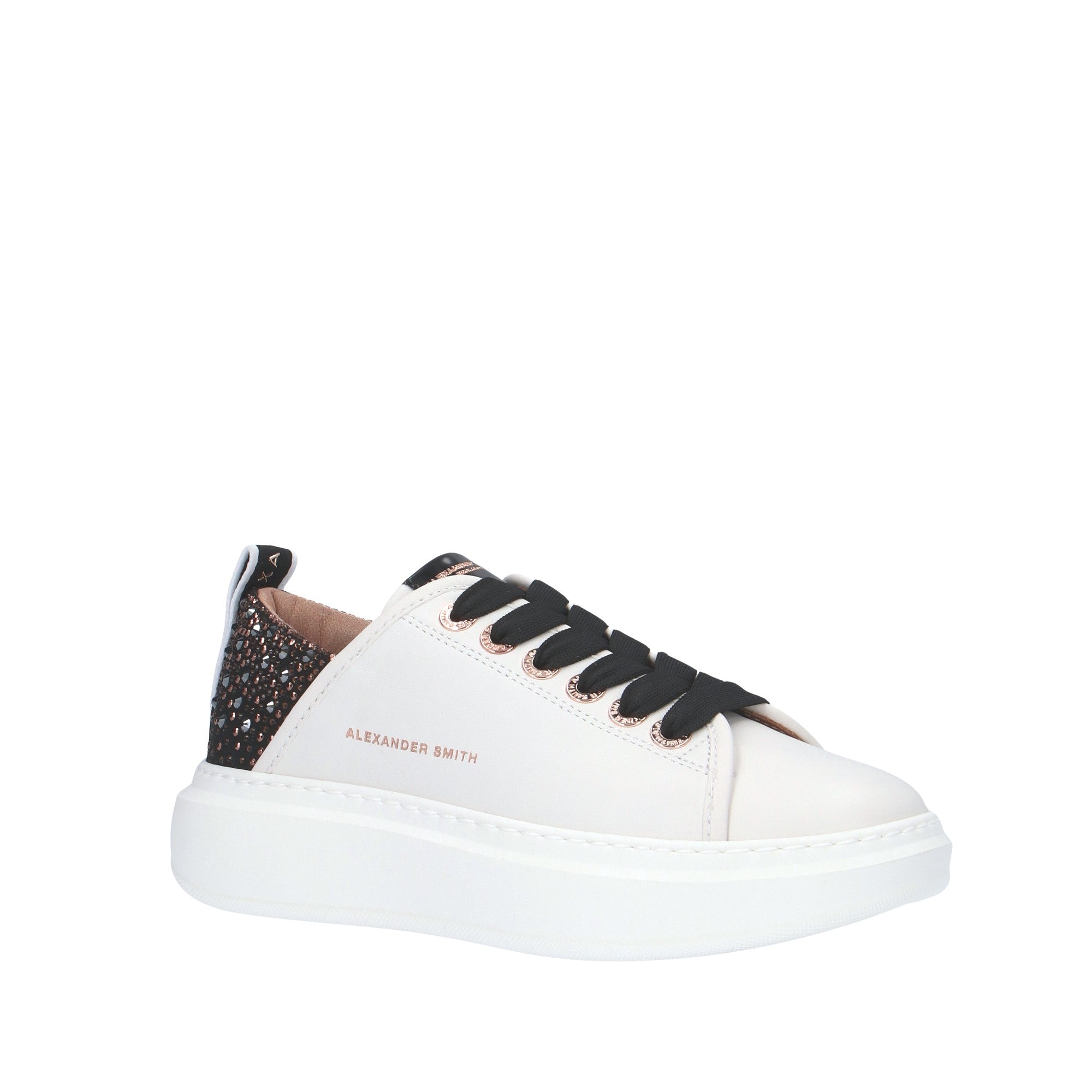 Alexander Smith SNEAKER Bianco/nero