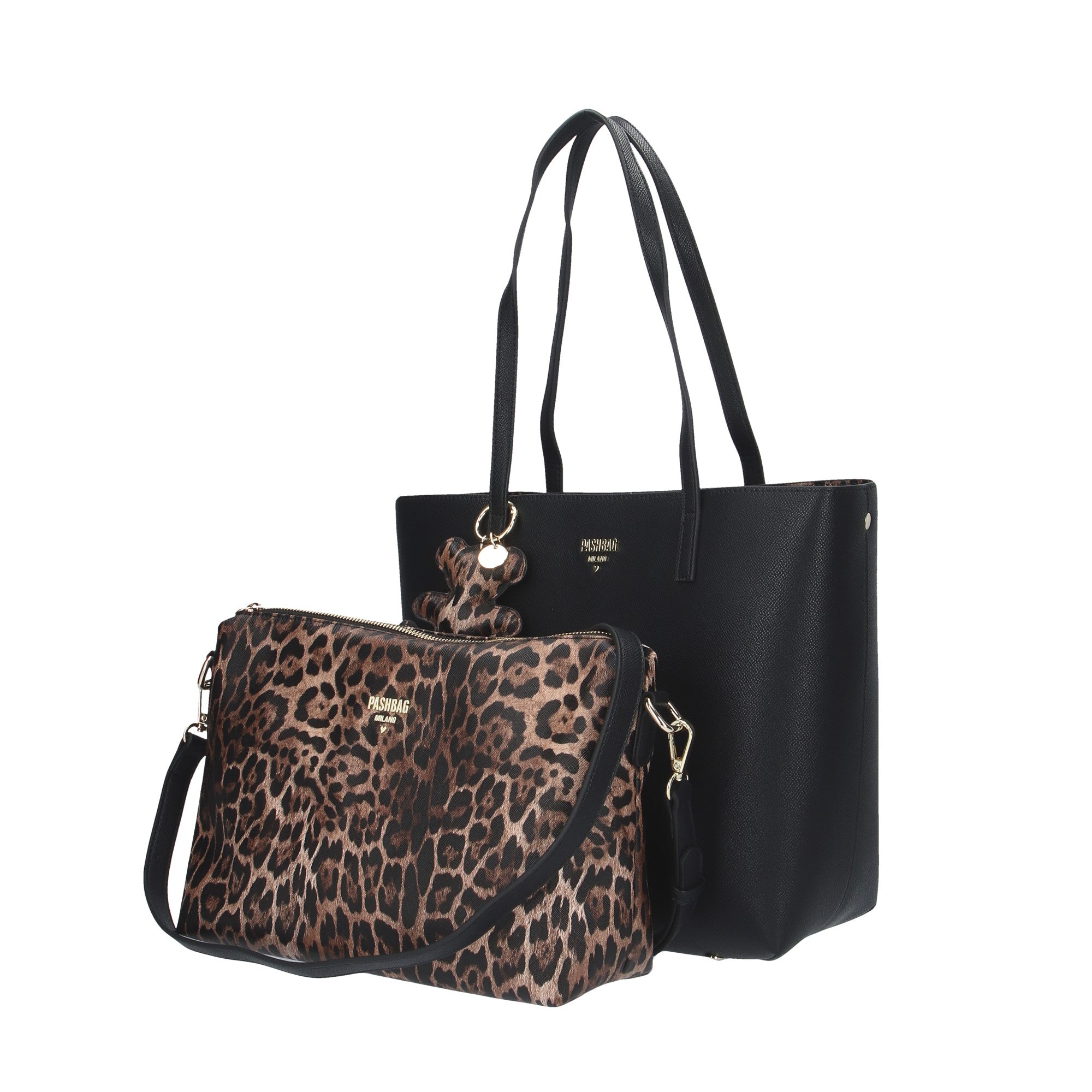Pash Bag SHOPPING Nero