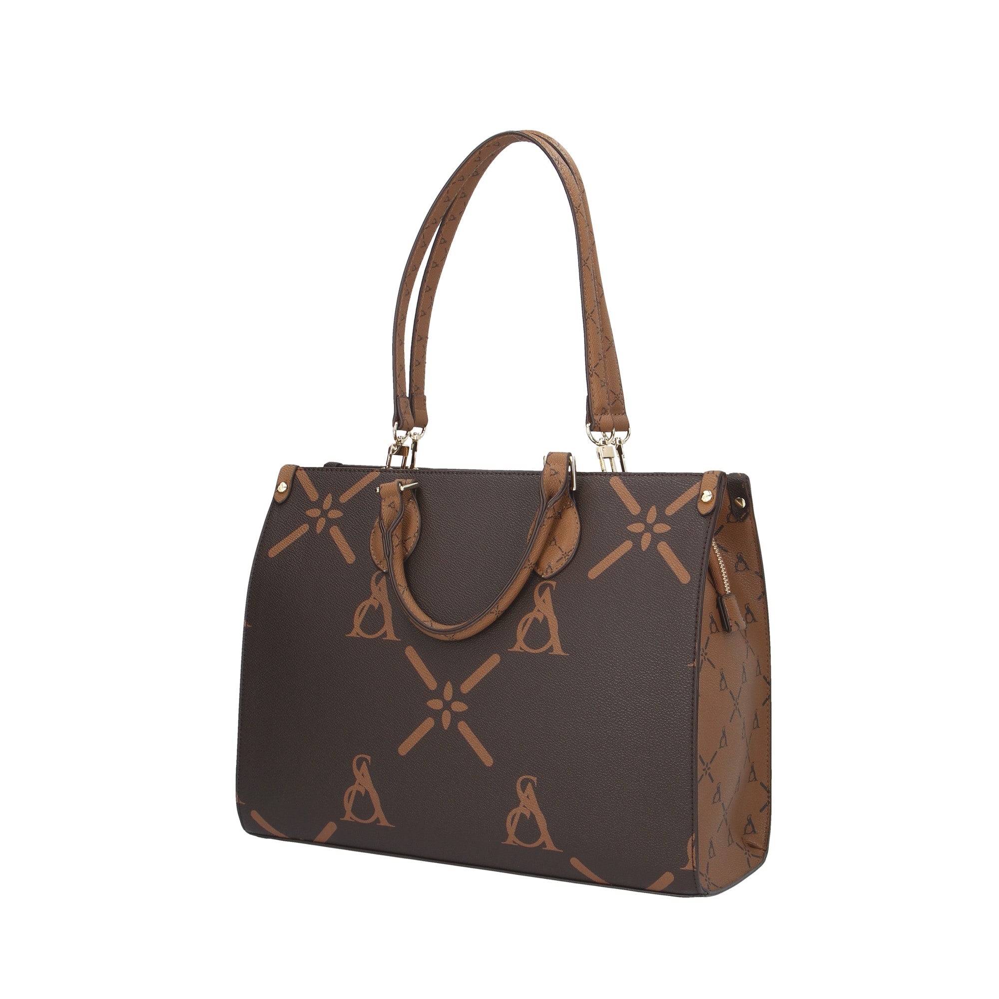 L'atelier Du Sac BORSA A MANO Marrone