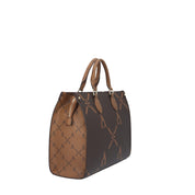 L'atelier Du Sac BORSA A MANO Marrone