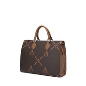 L'atelier Du Sac BORSA A MANO Marrone