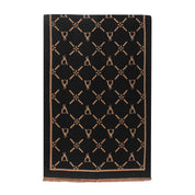 L'atelier Du Sac SCIARPA Nero/cuoio