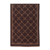 L'atelier Du Sac SCIARPA Marrone