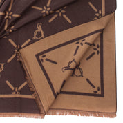 L'atelier Du Sac SCIARPA Marrone