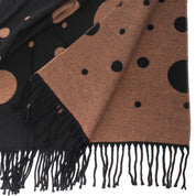 L'atelier Du Sac SCIARPA Nero/cuoio