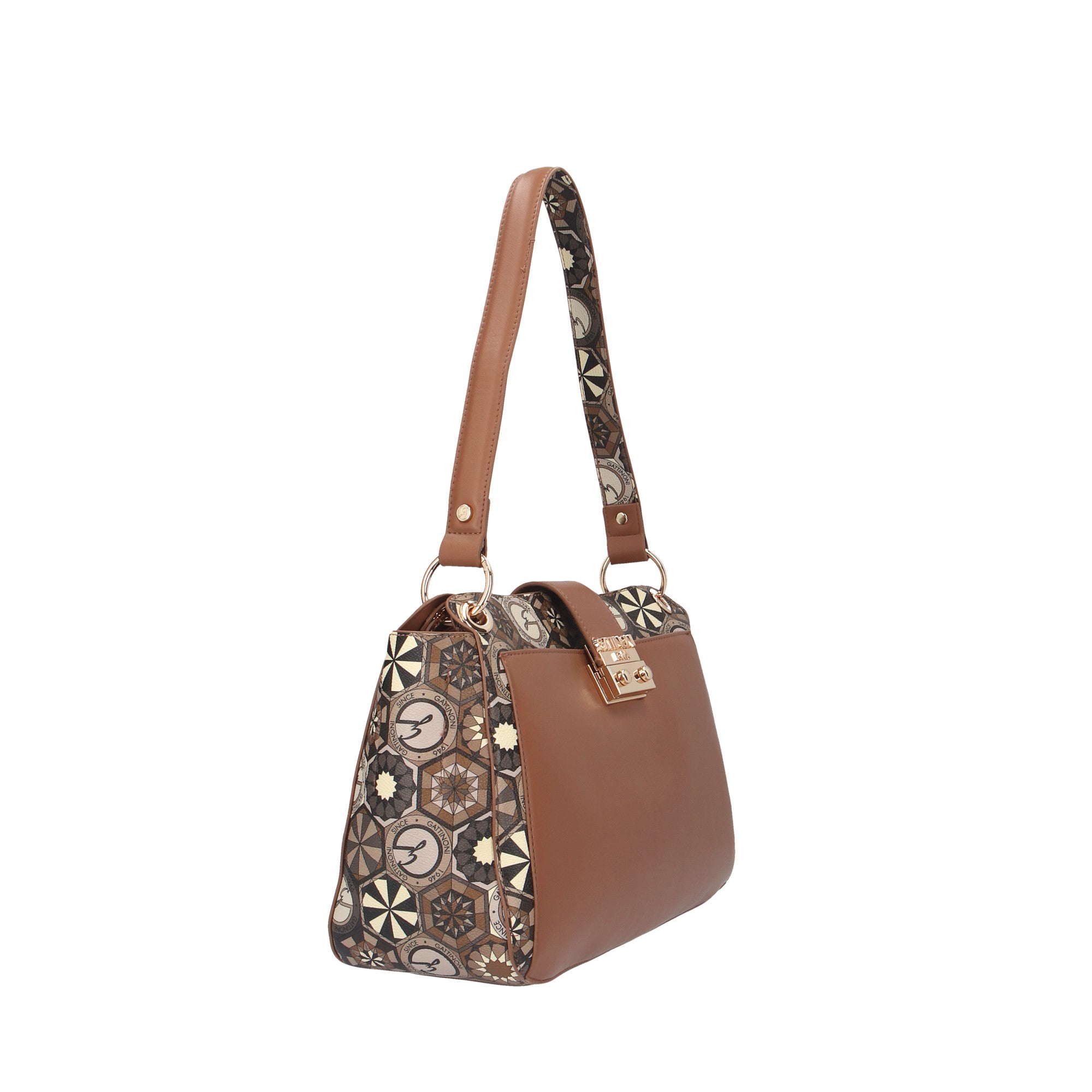 Gattinoni Roma BORSA A SPALLA Cuoio