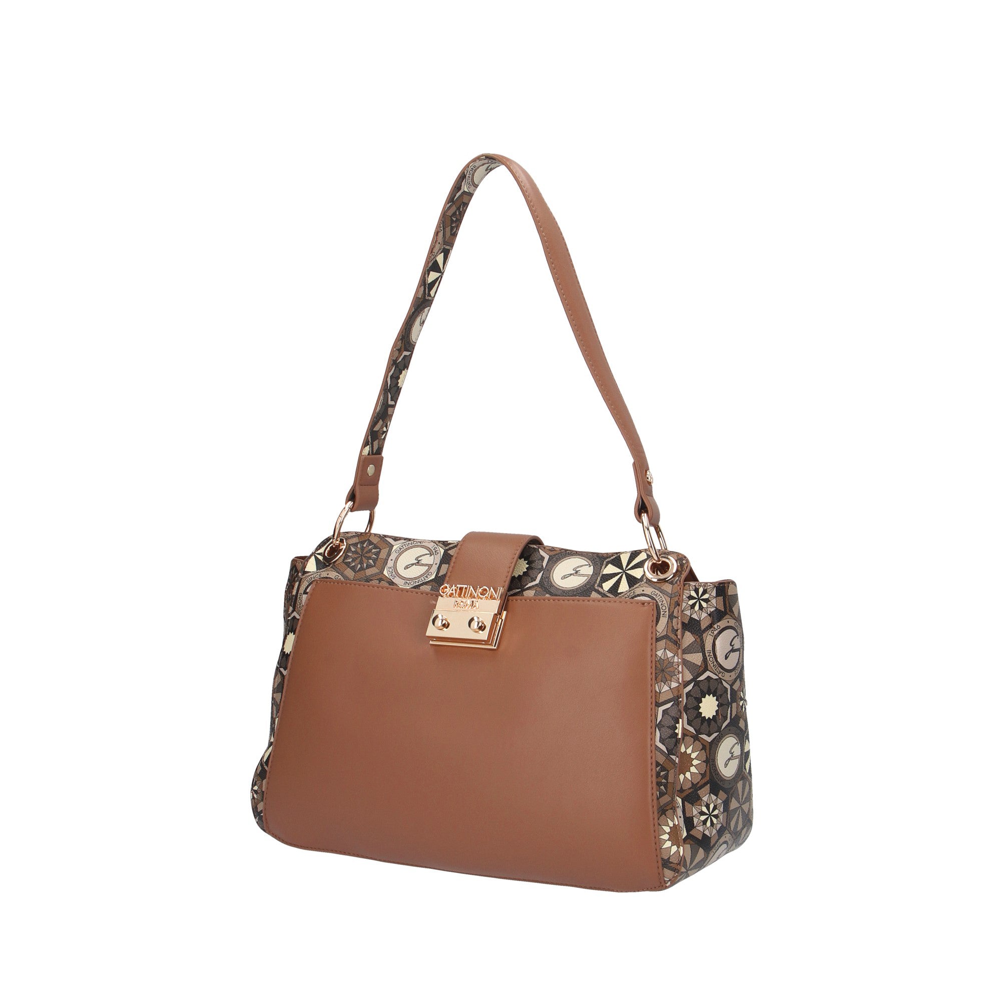 Gattinoni Roma BORSA A SPALLA Cuoio