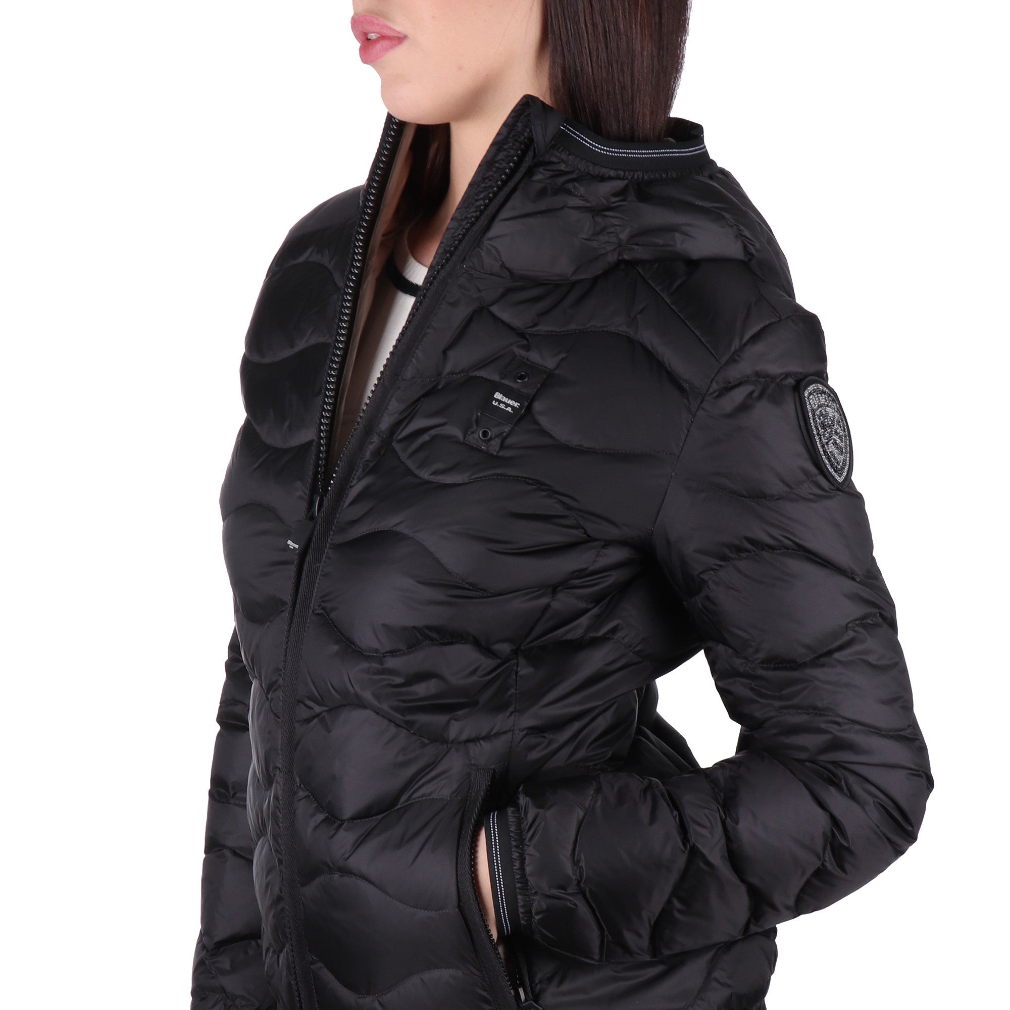 Blauer PIUMINO Nero/beige