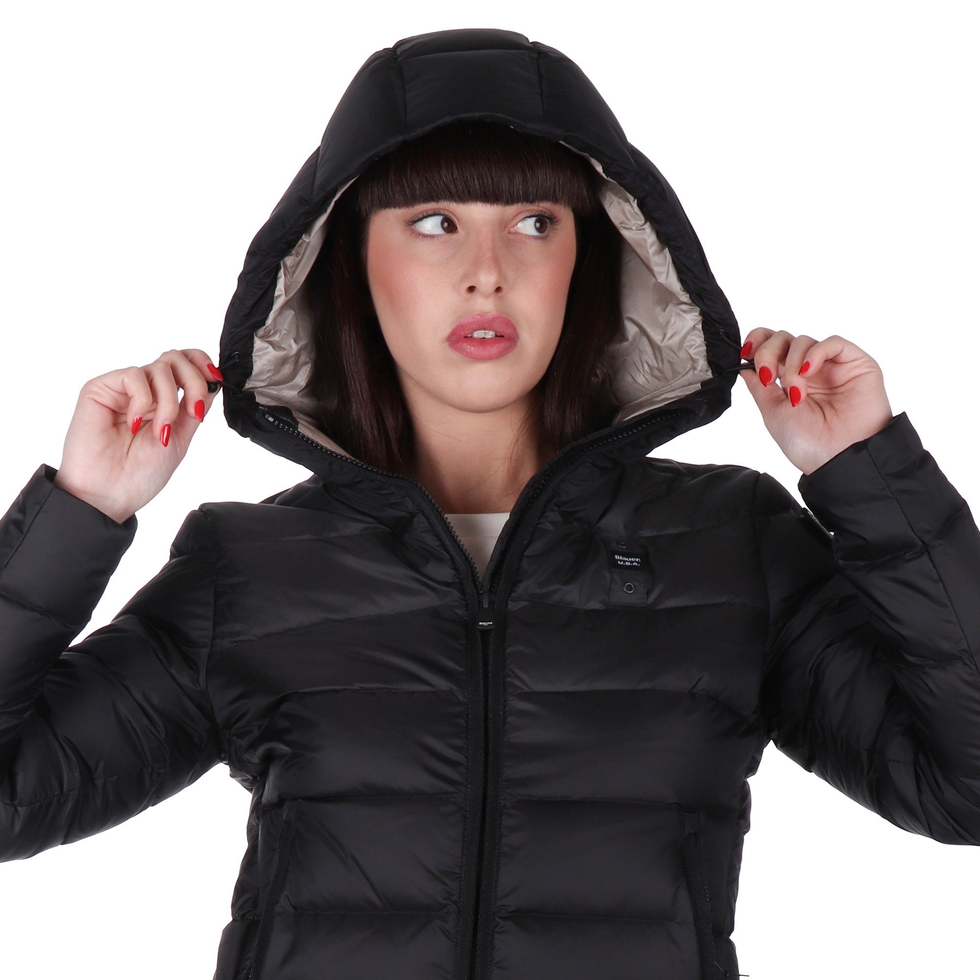 Blauer PIUMINO Nero/beige