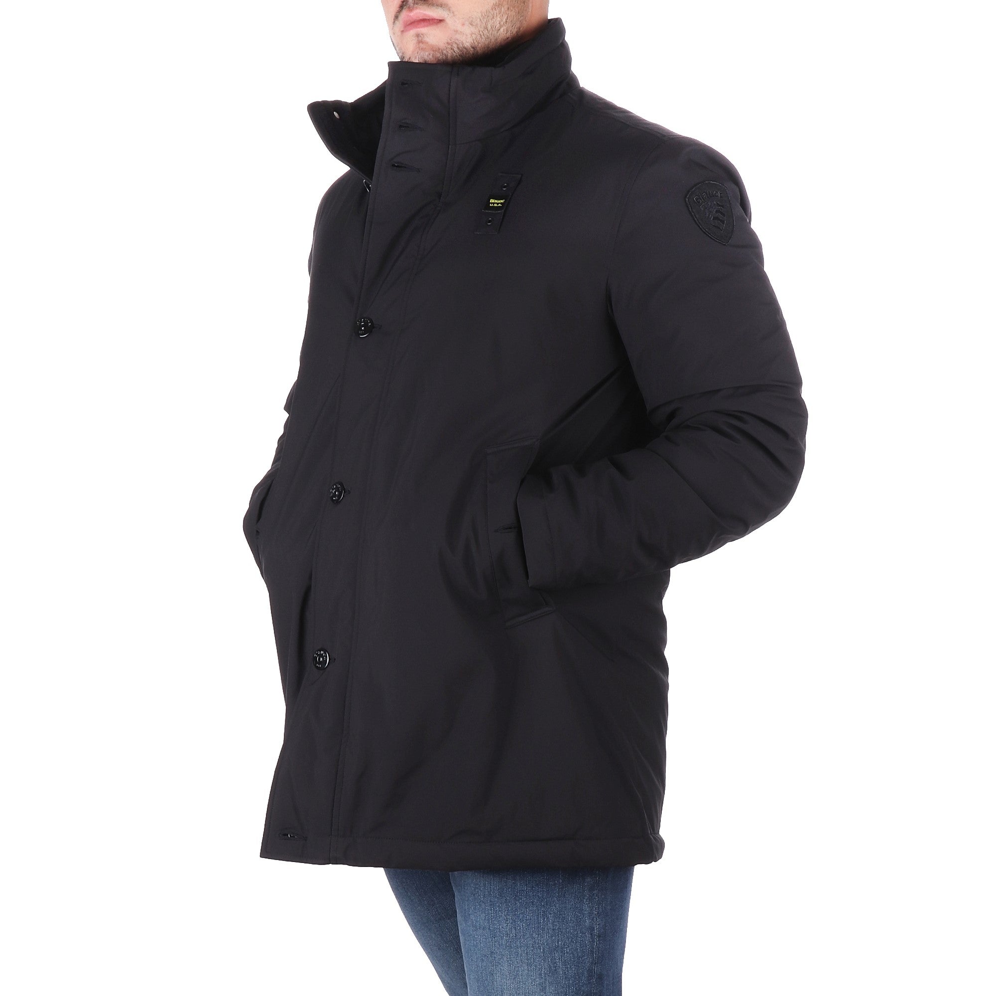 Blauer IMPERMEABILE Nero