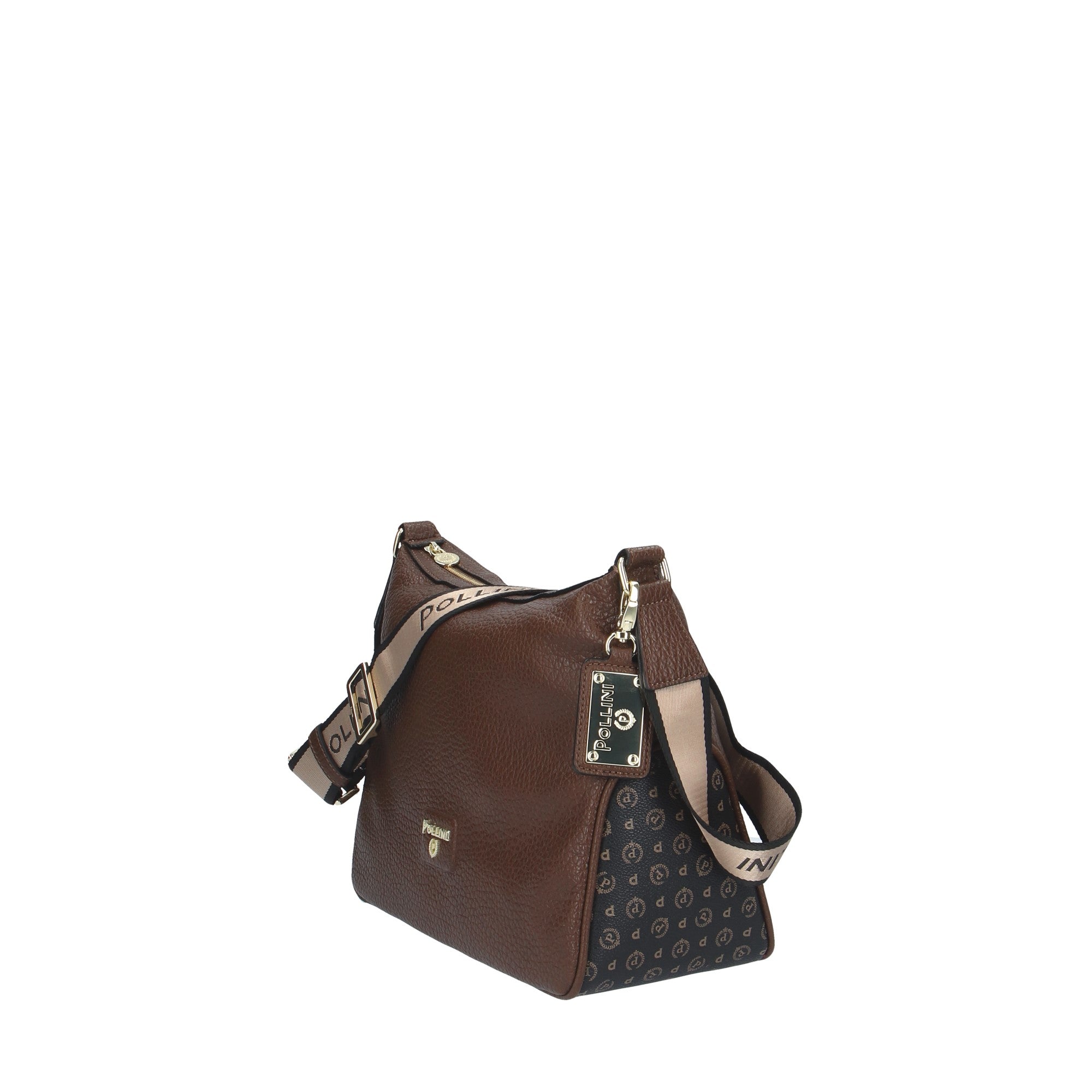 Pollini BORSA A SPALLA Marrone