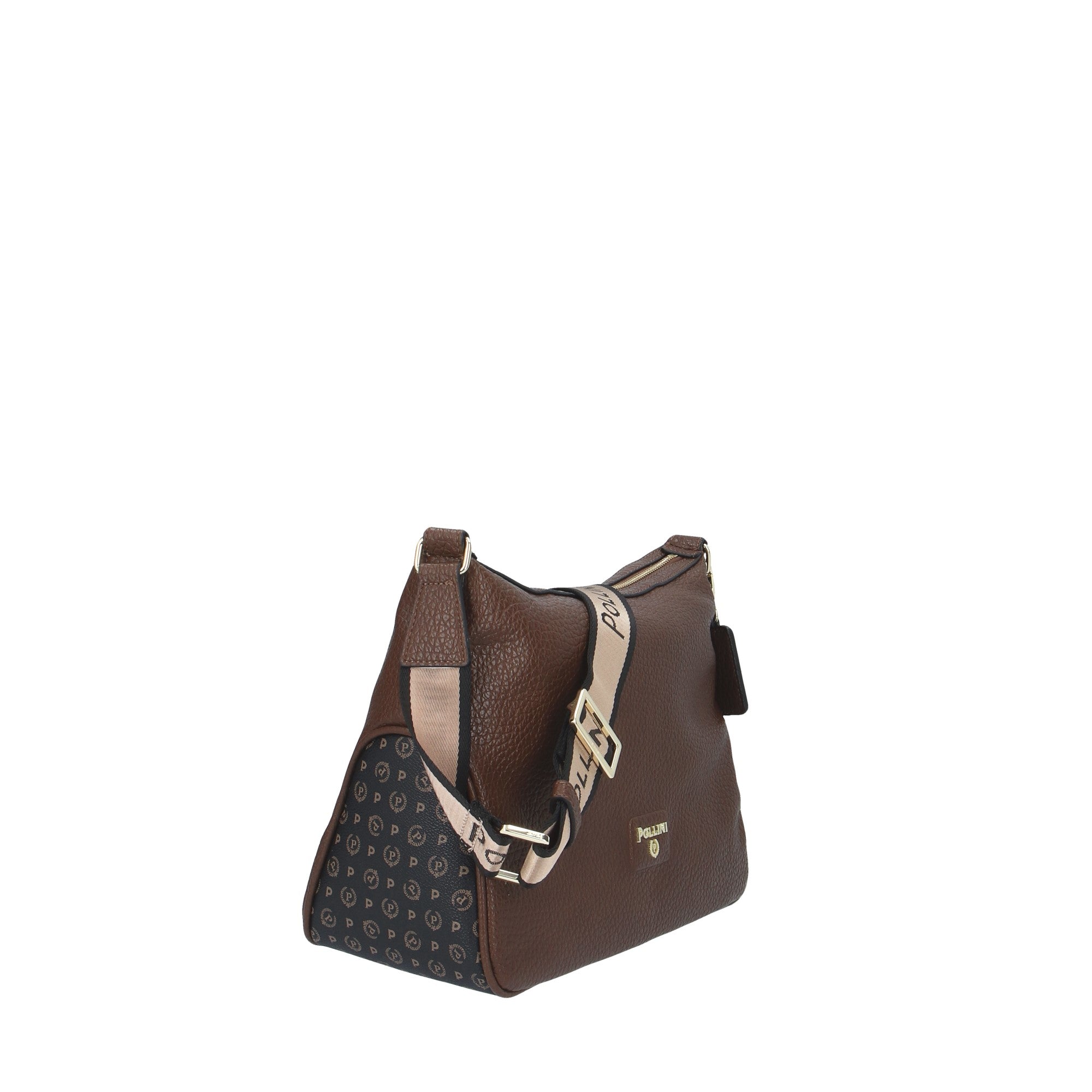 Pollini BORSA A SPALLA Marrone