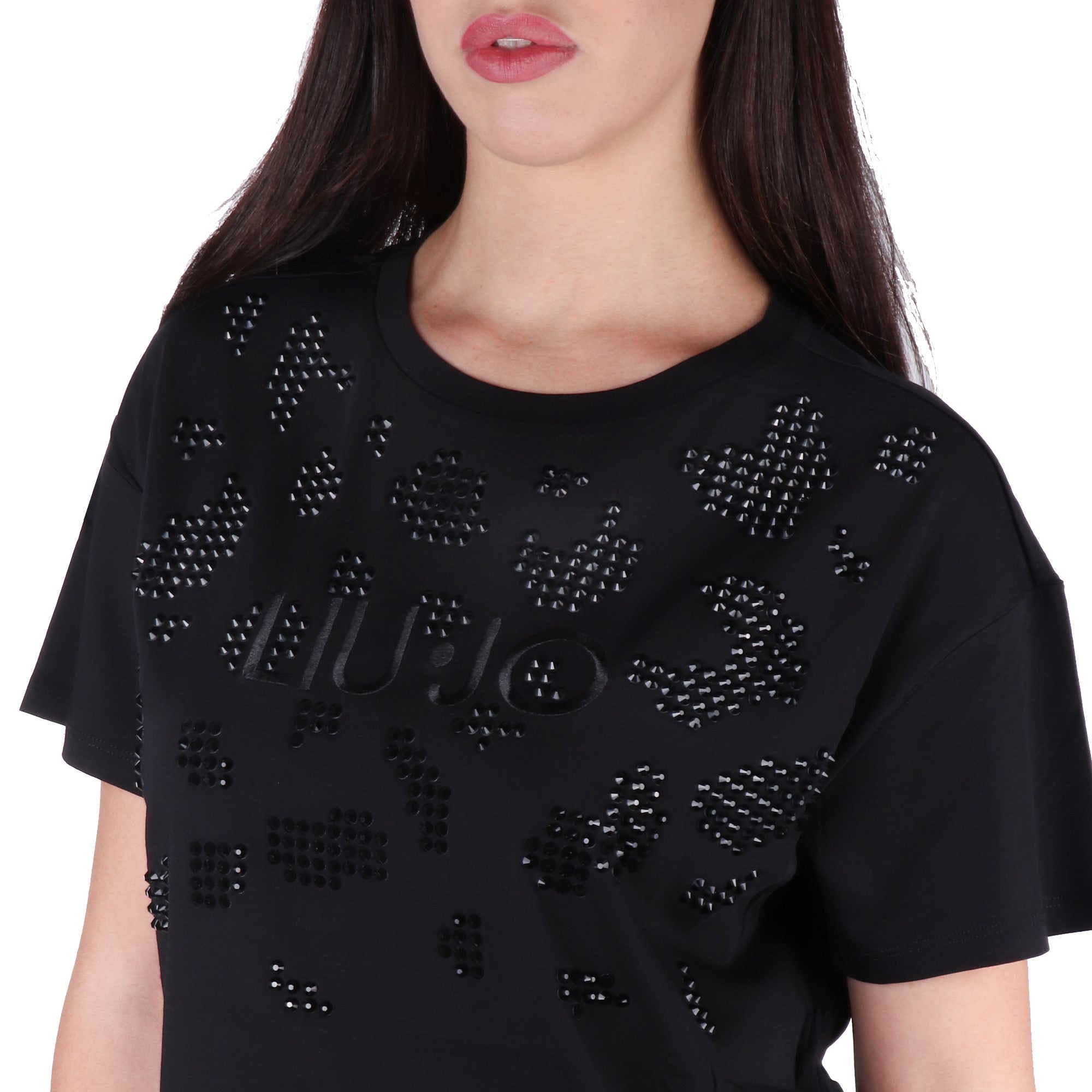 Liu Jo T-SHIRT Nero/animalier