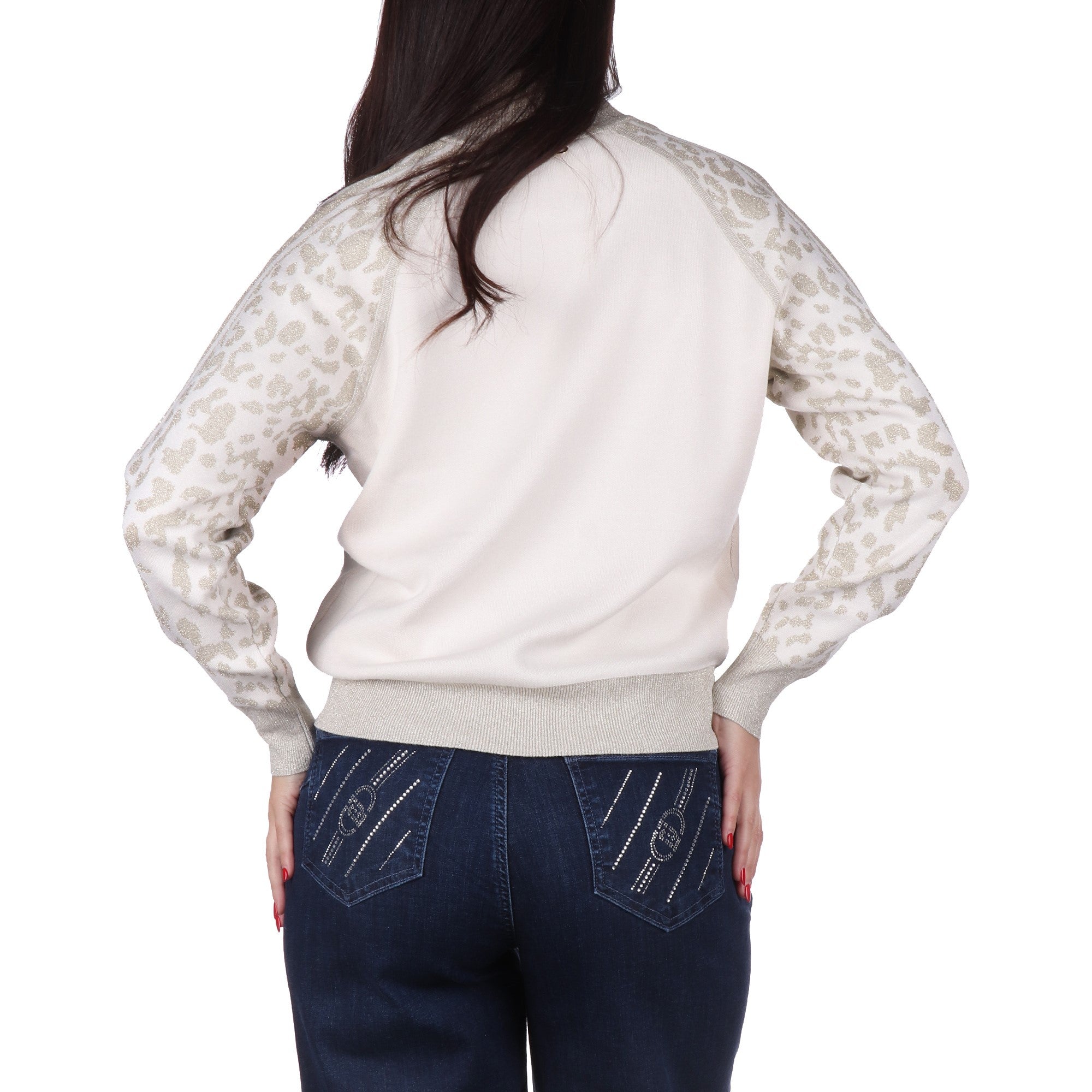 Liu Jo MAGLIA Bianco/oro