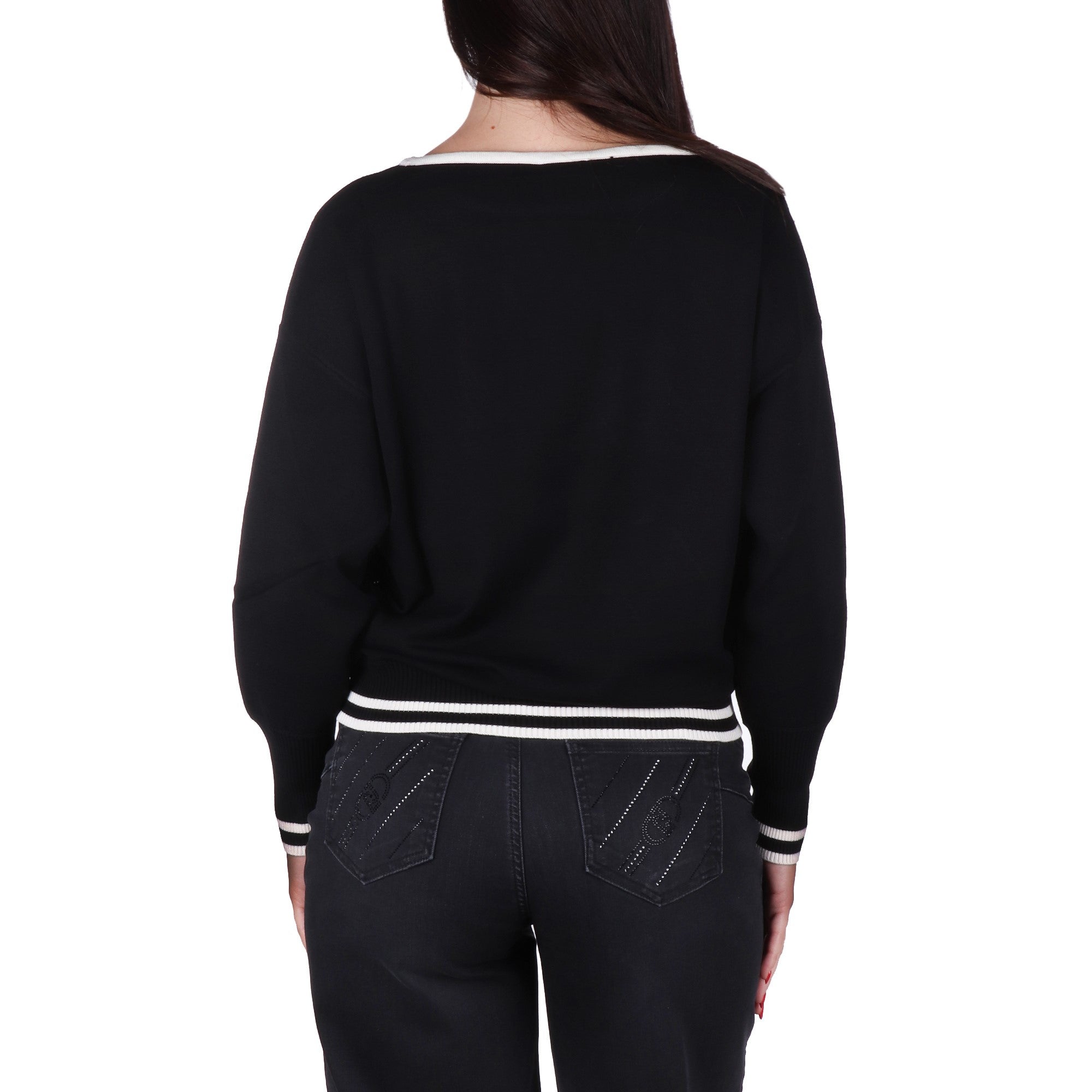 Liu Jo MAGLIA Nero/bianco