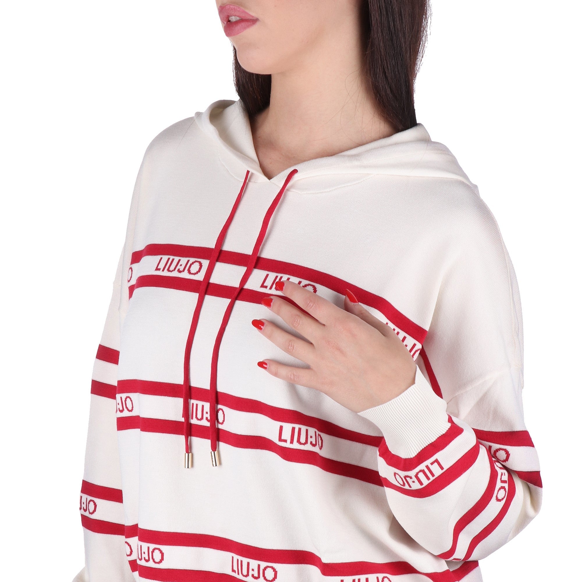 Liu Jo MAGLIA Bianco/rosso