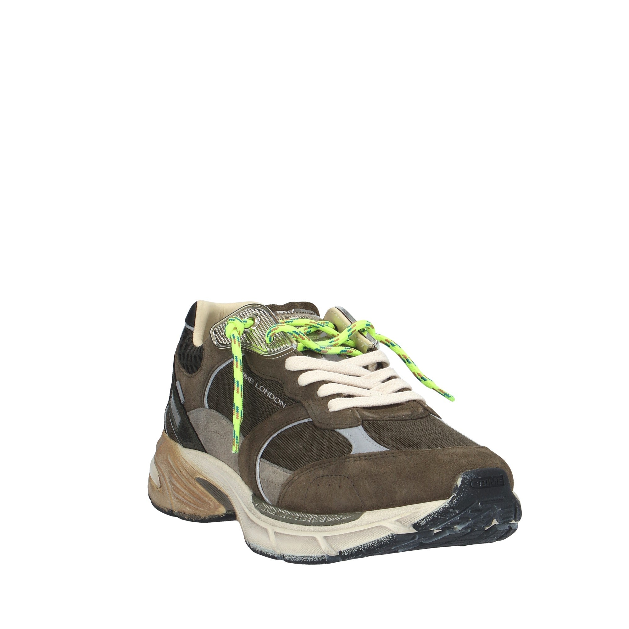 Crime London SNEAKER Verde Militare