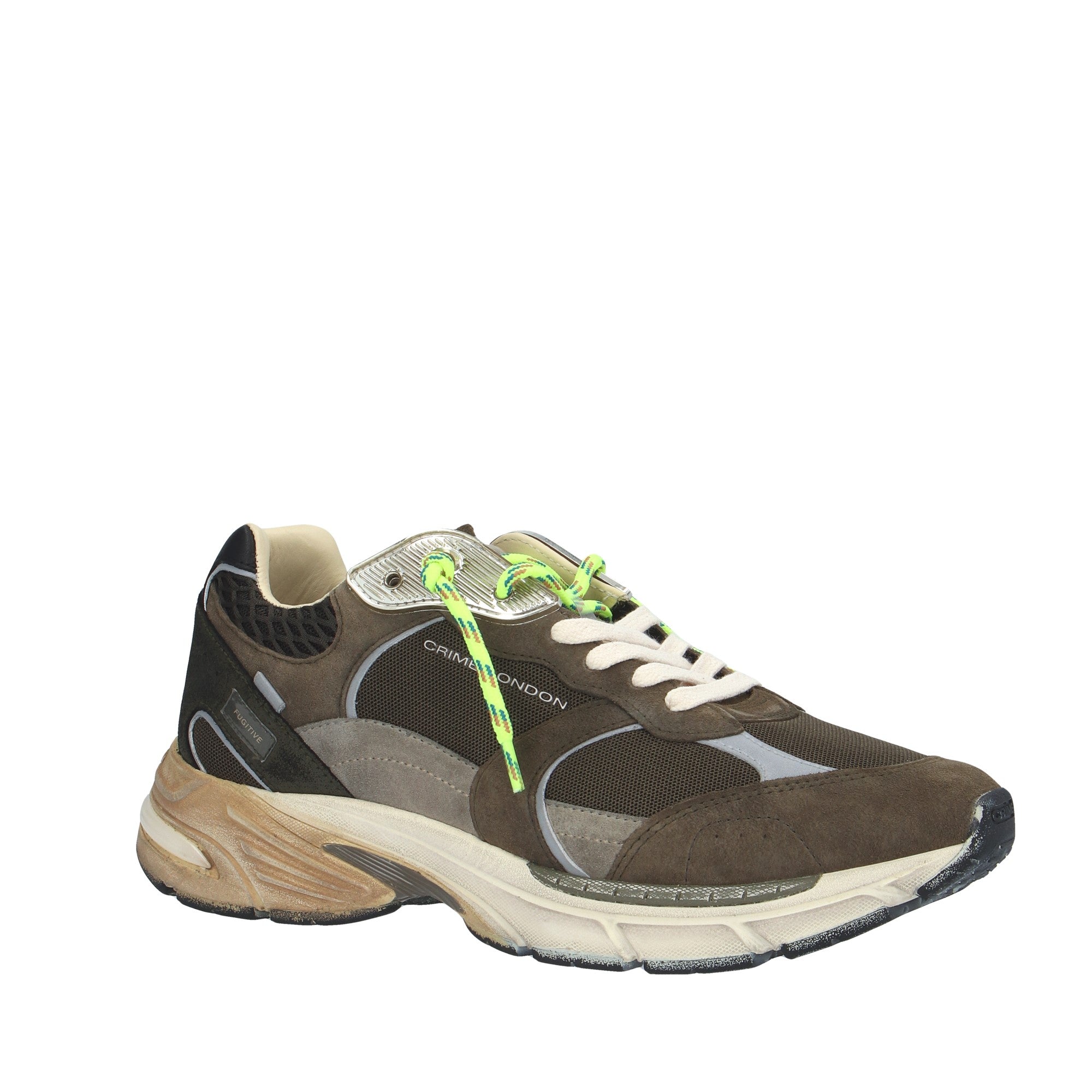 Crime London SNEAKER Verde Militare