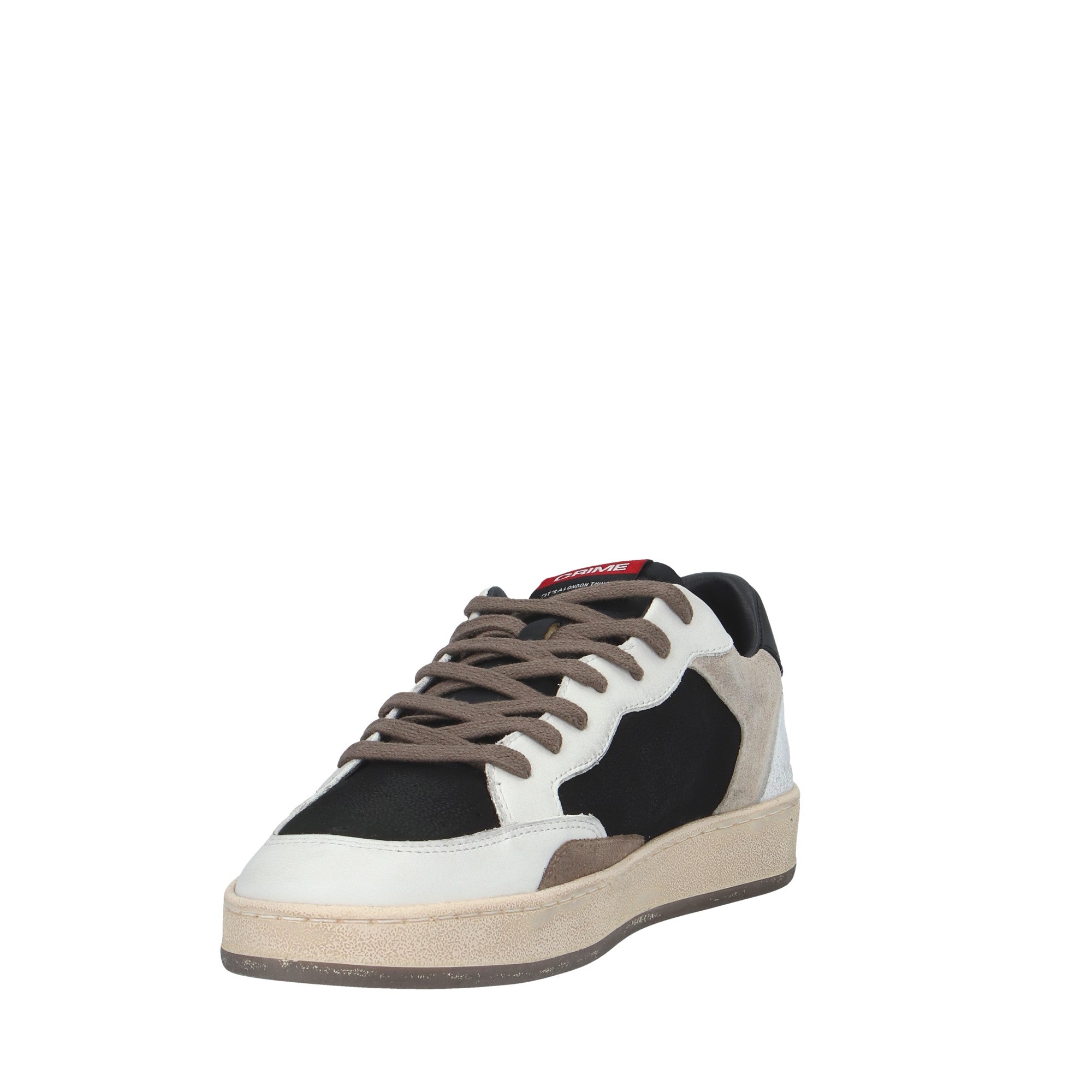 Crime London SNEAKER Nero/bianco