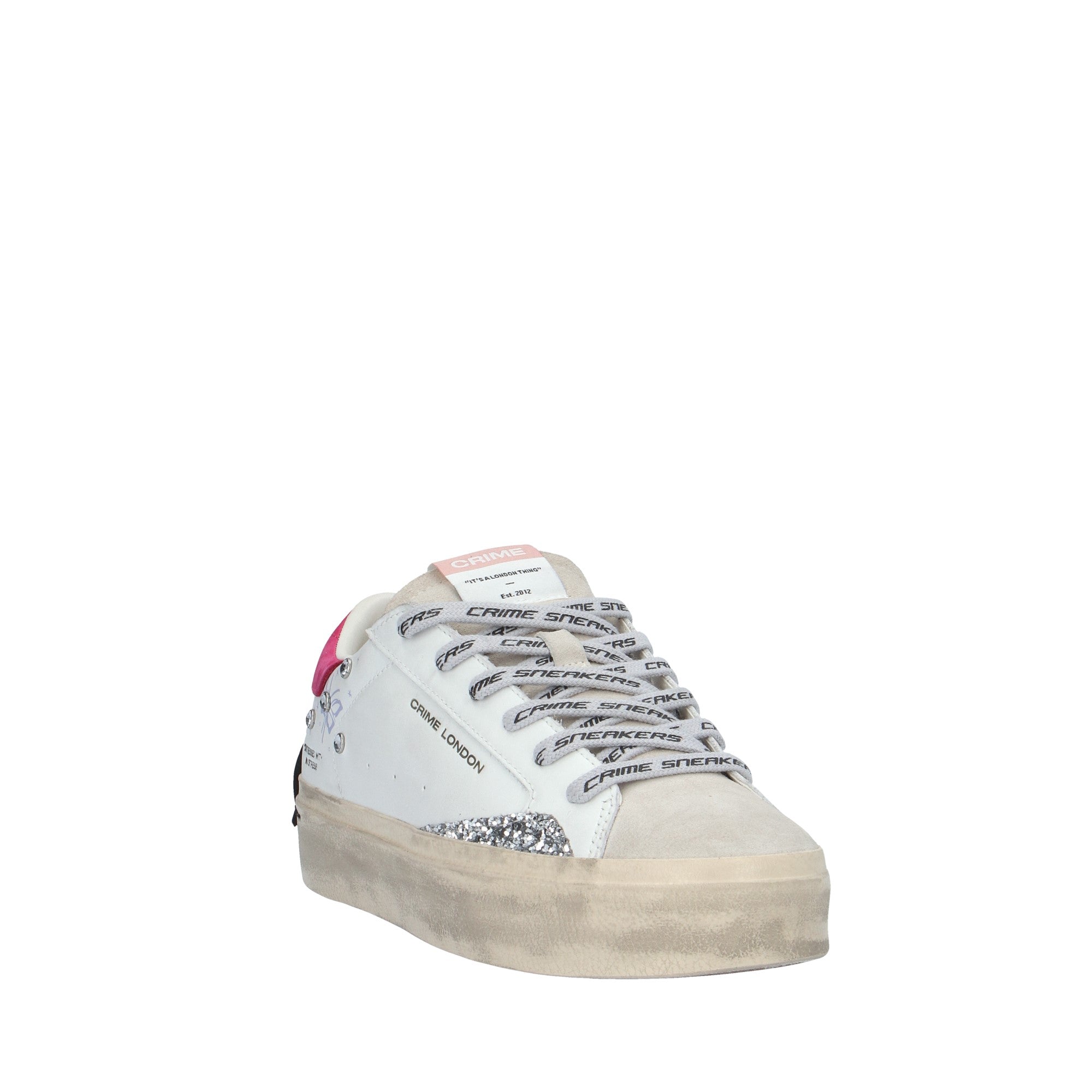 Crime London SNEAKER Bianco