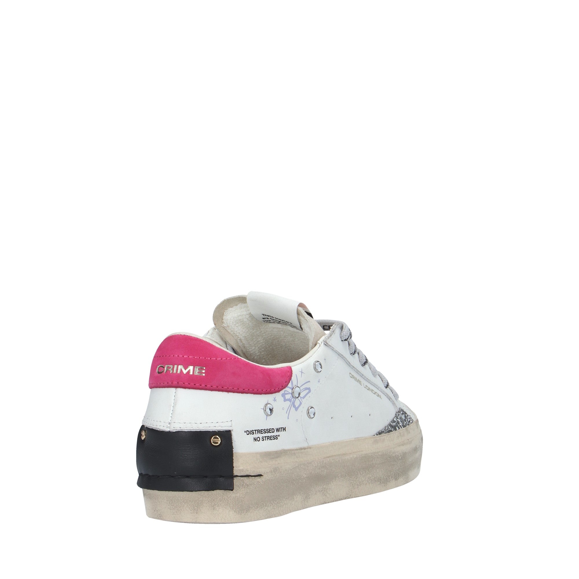Crime London SNEAKER Bianco