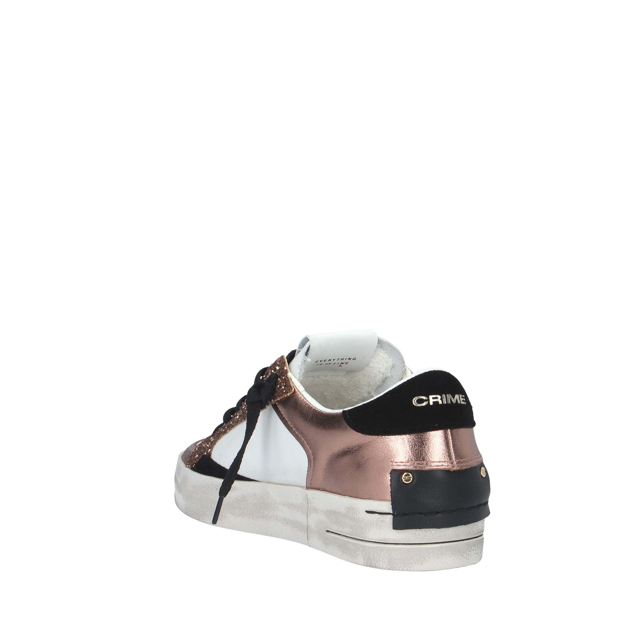 Crime London SNEAKER Bianco/rame
