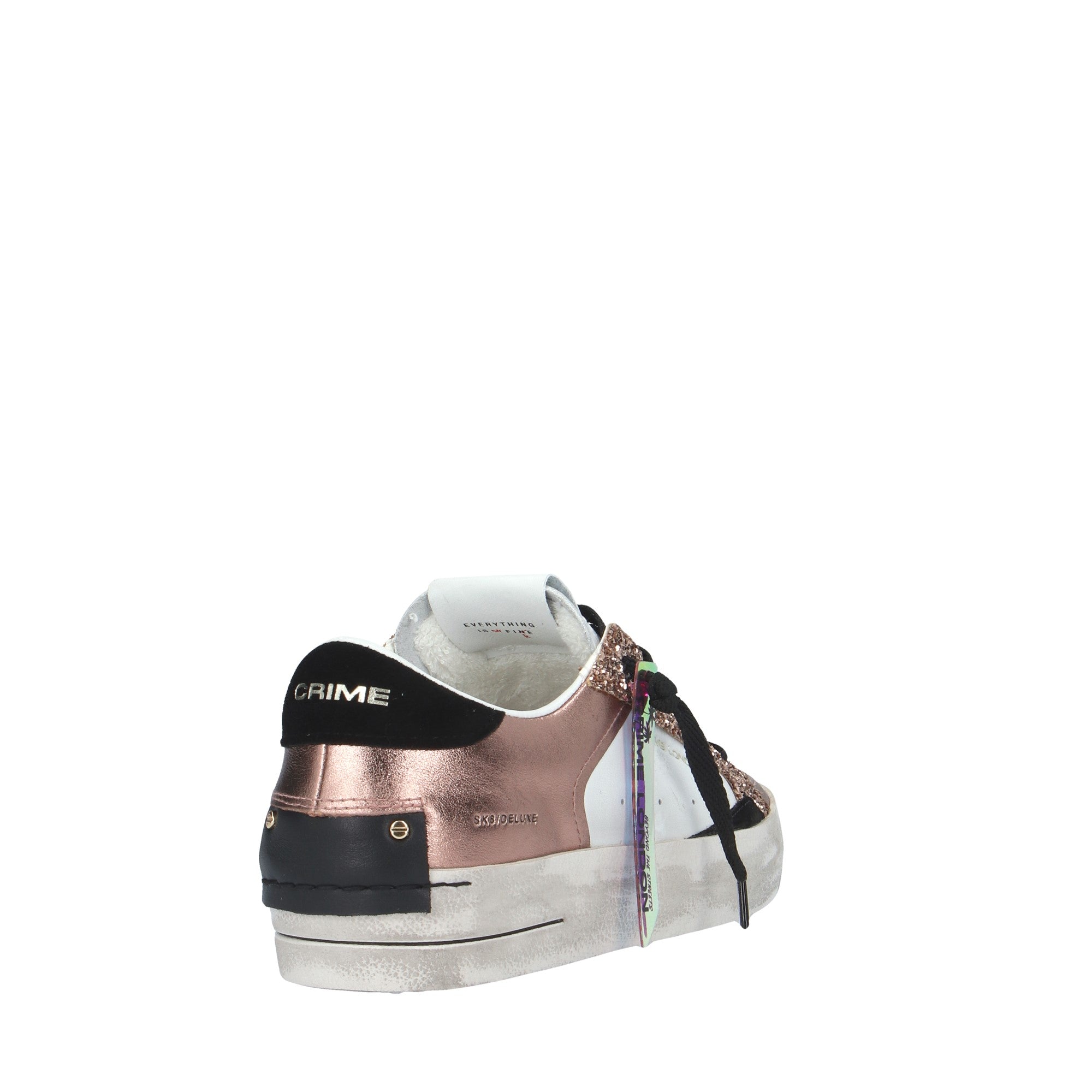 Crime London SNEAKER Bianco/rame