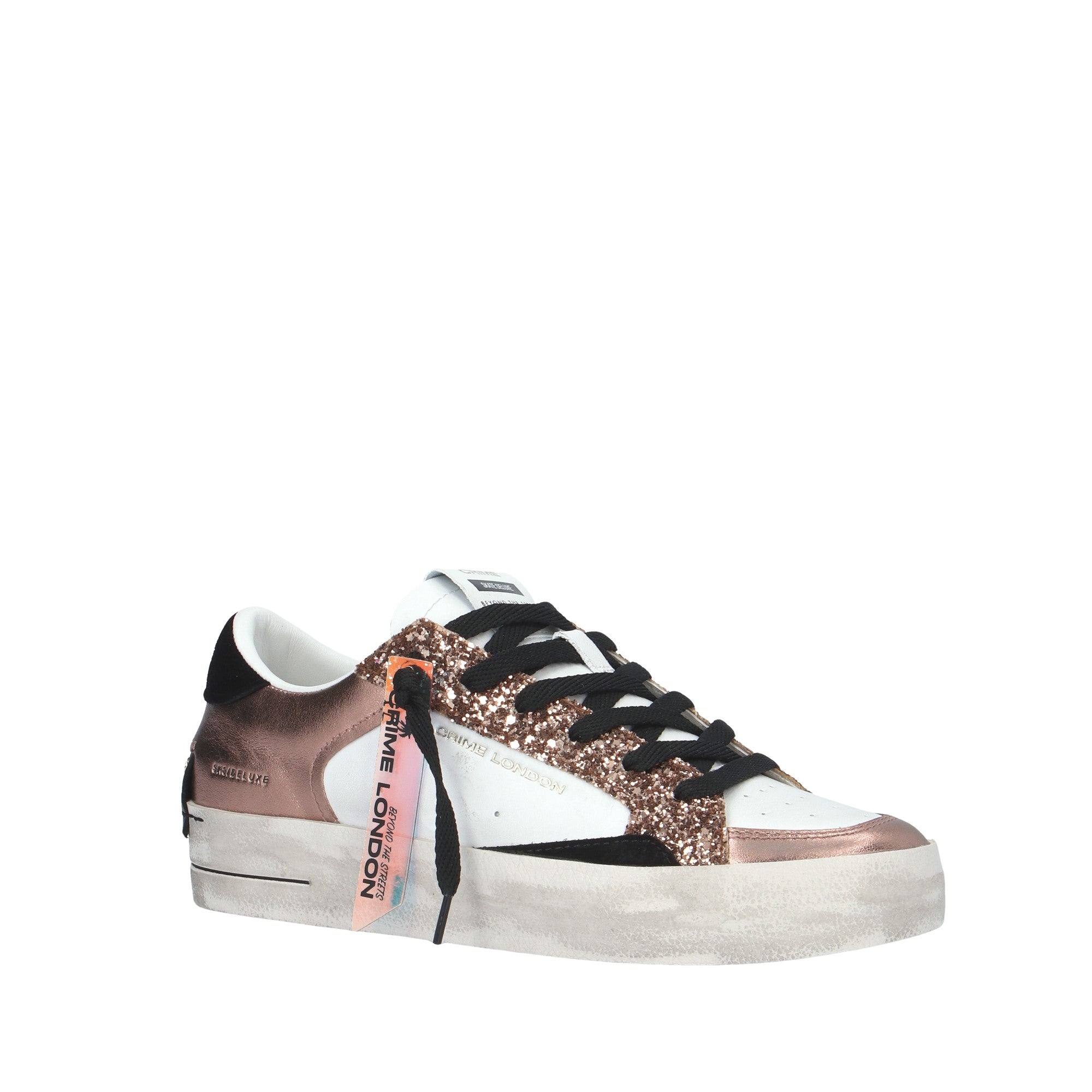 Crime London SNEAKER Bianco/rame