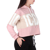 Icon FELPA CON CAPPUCCIO Rosa