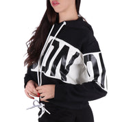 Icon FELPA CON CAPPUCCIO Nero