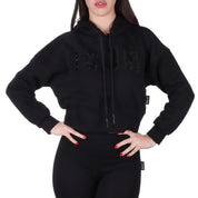 Icon FELPA CON CAPPUCCIO Nero