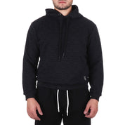 Icon FELPA CON CAPPUCCIO Nero