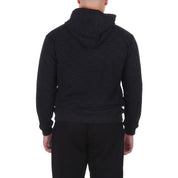 Icon FELPA CON CAPPUCCIO Nero